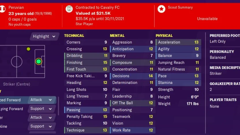 9 accurate & not-so-accurate CPLer attributes in Football Manager 20