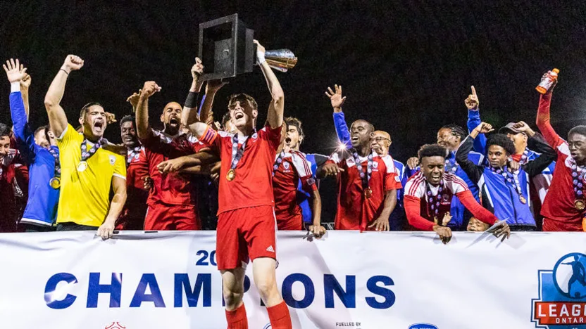 League1 Ontario Men’s Championship Final between FC London and Masters FA