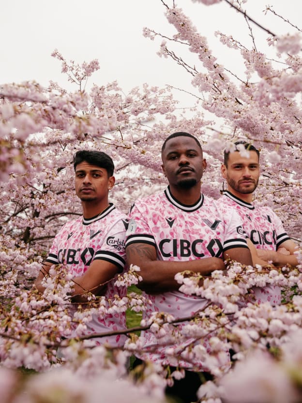 Vancouver FC unveil 2024 alternate 'cherry blossom' kit
