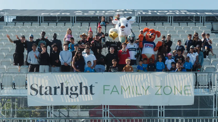 Vancouver FC and Starlight Announce the Return of Take Flight Program in 2026