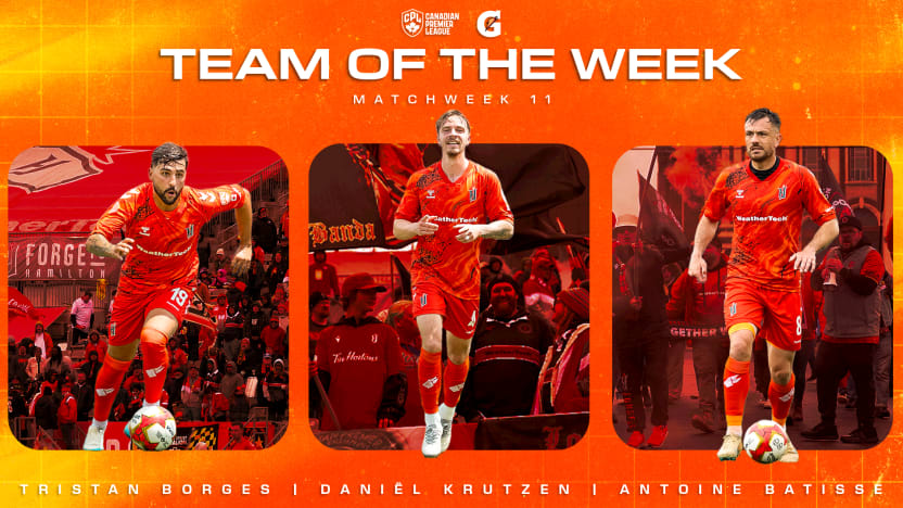 Batisse, Krutzen & Borges Named to Gatorade Team of the Week (Week 11)