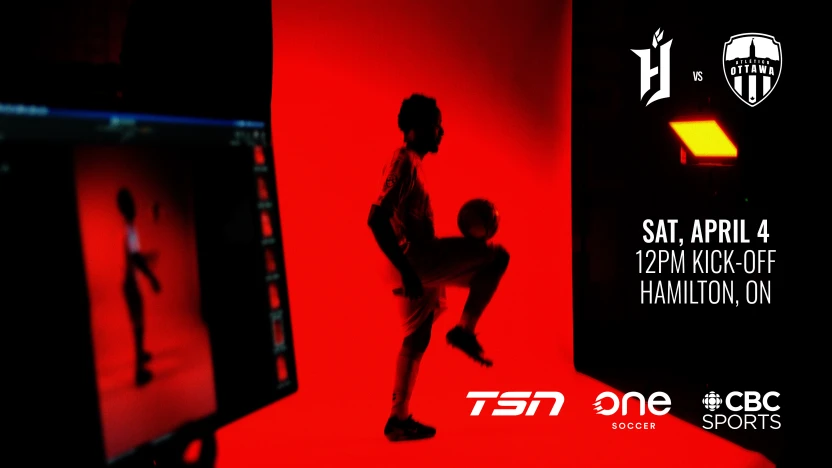 Le premier match de la saison de l'Atlético Ottawa contre le Forge FC sera diffusé sur TSN, CBC et OneSoccer