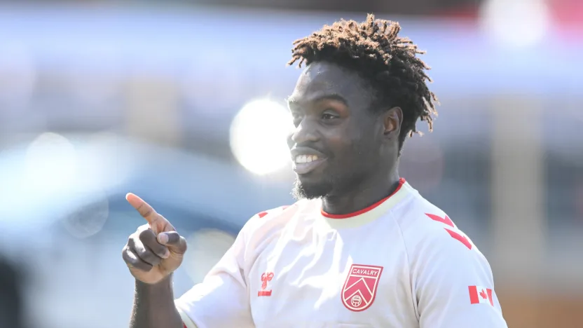 Cavalry's Goteh Ntignee named June's CPL Player of the Month
