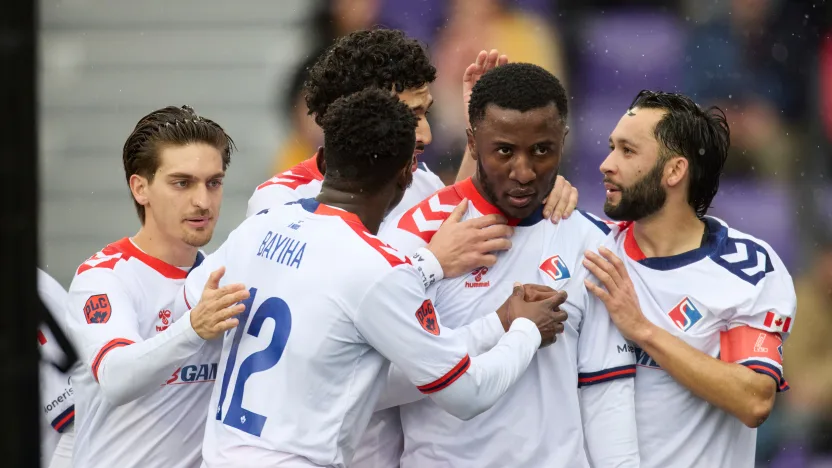 WATCH: Loïc Kwemi scores FC Supra's first ever goal