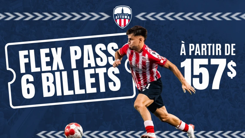 Les Flex Pass de 6 billets sont maintenant en vente!