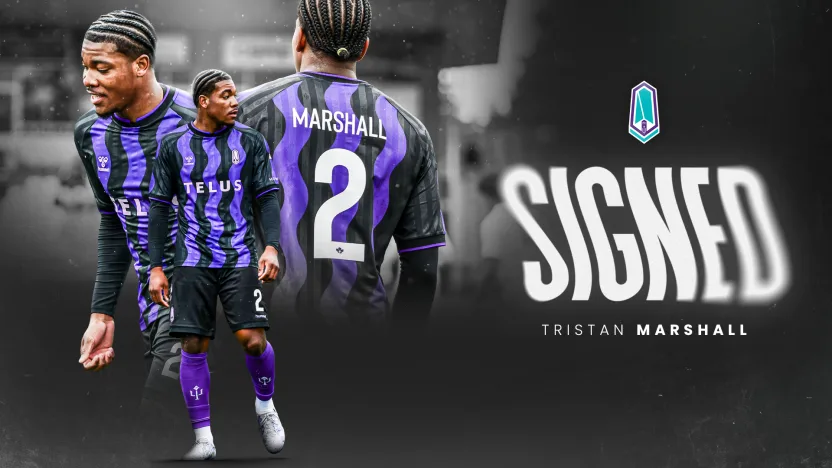 Pacific FC Sign Canadian Centre Back Tristan Marshall