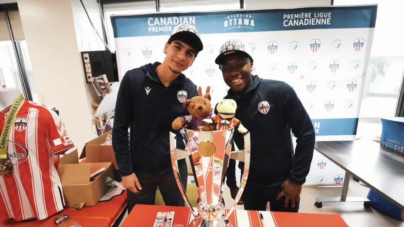 Atlético champions CHEO Foundation with year long fundriasing efforts