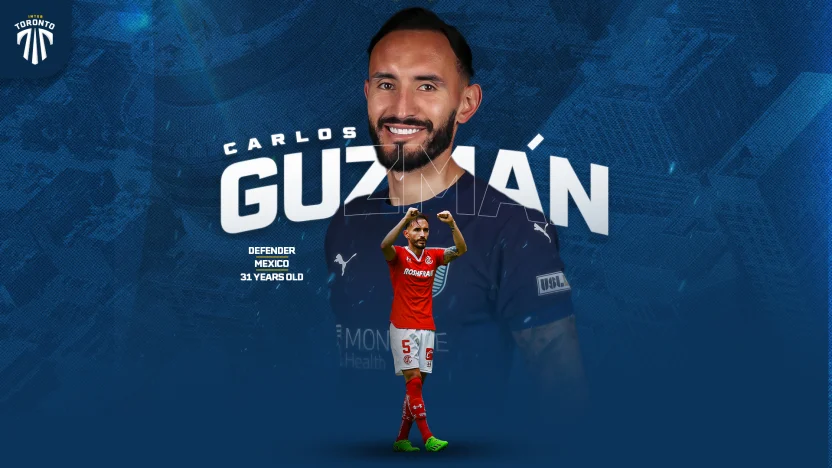 INTER TORONTO FOOTBALL CLUB ANNOUNCES THE SIGNING OF MEXICAN DEFENDER CARLOS GUZMÁN