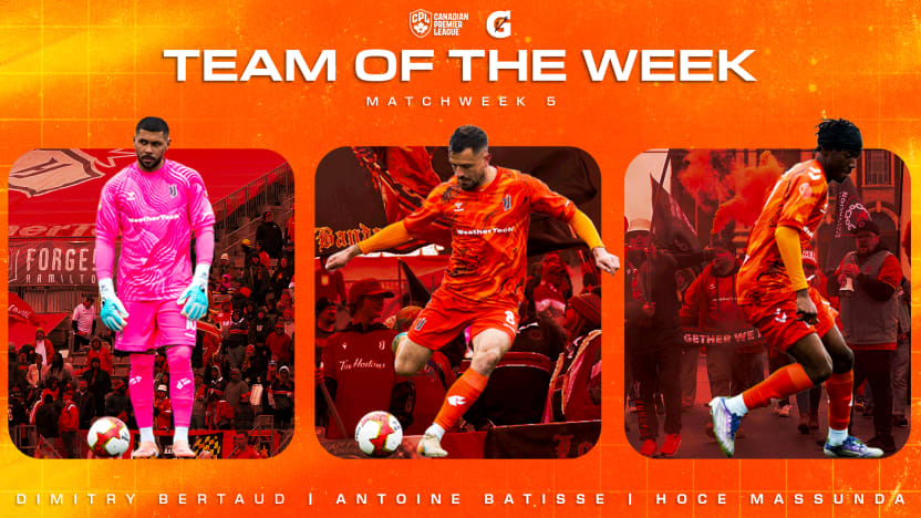 Bertaud, Batisse & Massunda Named to Gatorade Team of the Week (Week 5)
