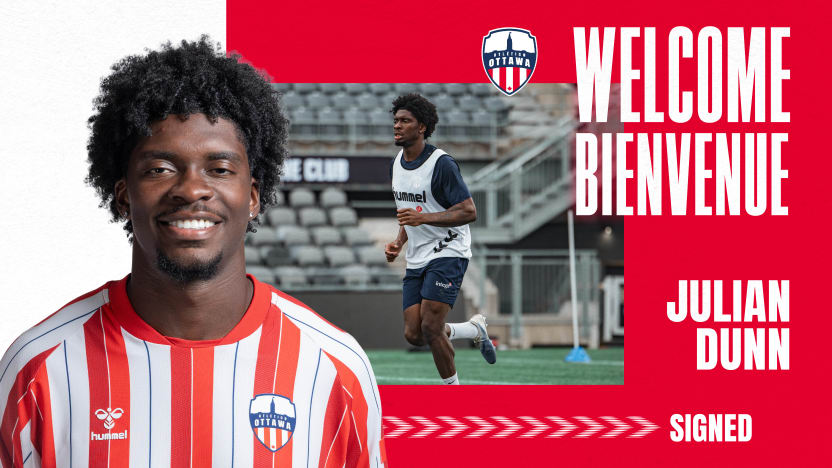 L'Atlético Ottawa recrute le défenseur canadien Julian Dunn