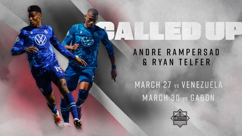 Wanderers Rampersad/Telfer called up by Trinidad and Tobago