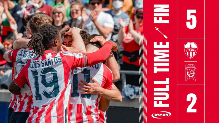 COMPTE-RENDU: Atlético Ottawa 5-2 Valour FC
