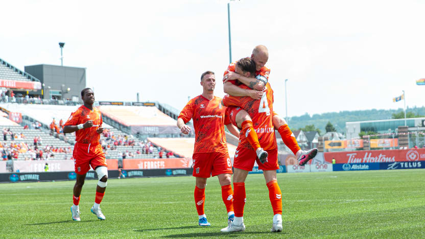 Forge's 2nd-half comeback downs Vancouver FC on Canada Day | HIGHLIGHTS