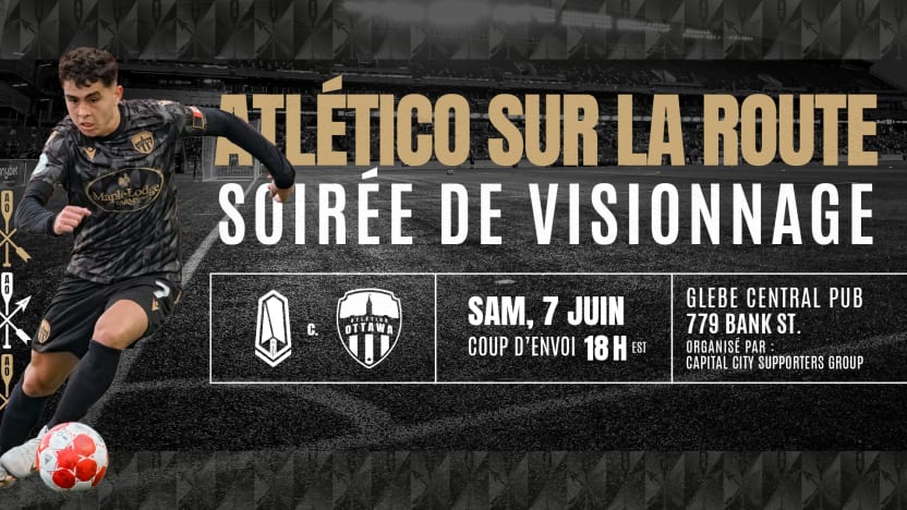 Visionnage du match à l'extérieur CE samedi à 18 heures