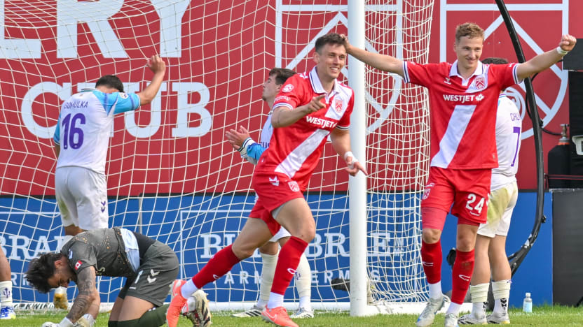 Cavalry FC move top of CPL standings with commanding 3-0 win over Pacific FC