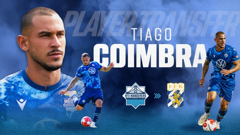 Wanderers transfer striker Tiago Coimbra to IFK Göteborg for club-record fee