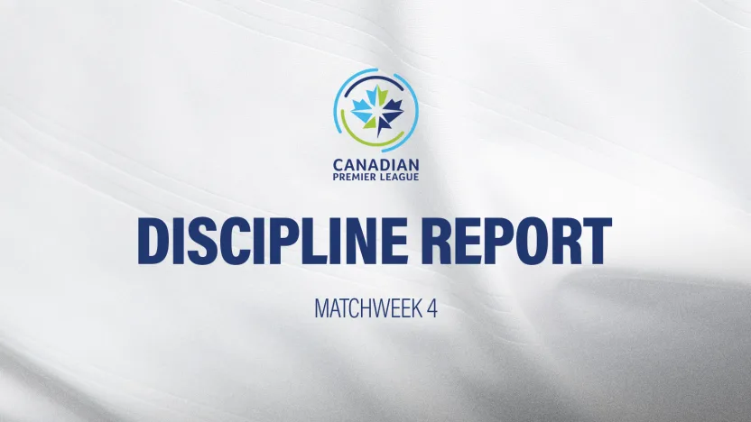 Discipline Report: Matchweek 4