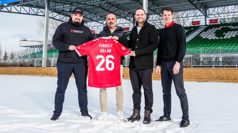  Firefly Solar Becomes Official Solar Partner of Cavalry FC