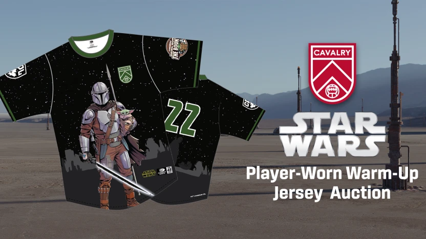 STAR WARS Player Worn Jersey Auction
