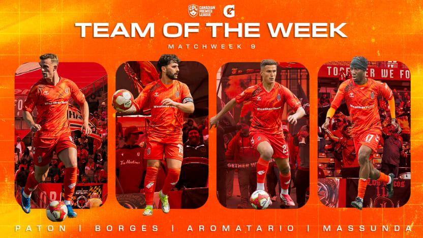 Borges, Paton, Aromatario & Massunda named to Gatorade Team of the Week (Week 9)