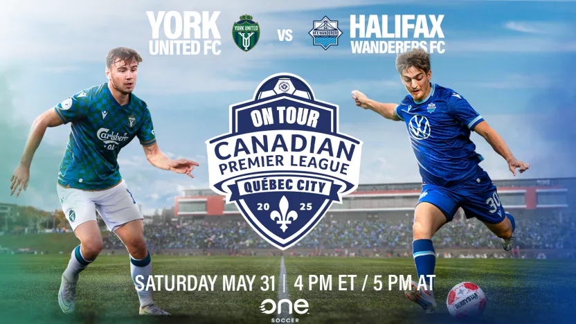 Canadian Premier League to bring ‘On Tour’ series to Québec City in May