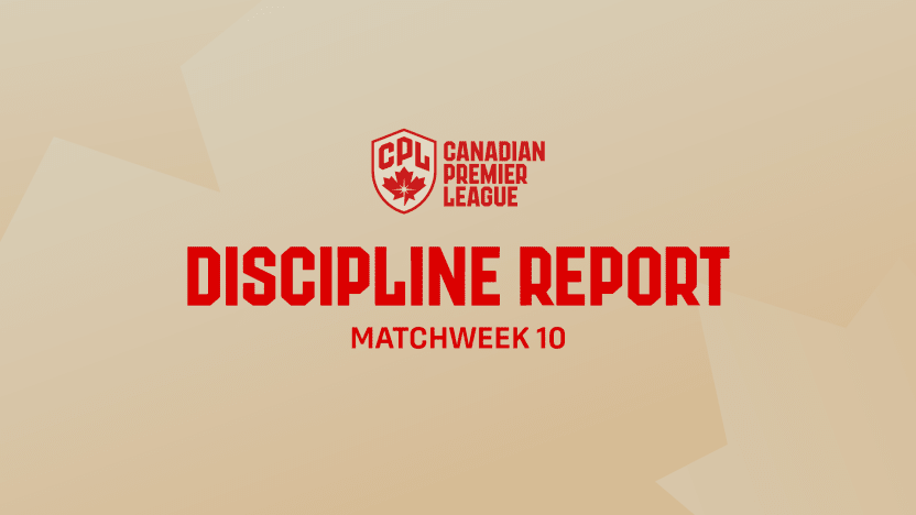 Discipline Report: Matchweek 10
