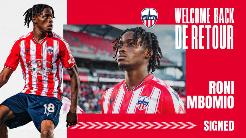Atlético Madrid defender Roni Mbomio joins Atlético Ottawa on a permanent deal