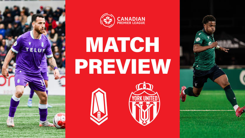 PREVIEW: Pacific FC vs. York United FC | CPL Match #22