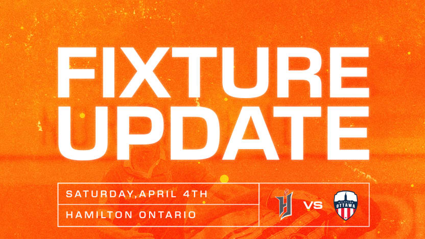 Forge FC Announces Kickoff Time Change for Home Opener