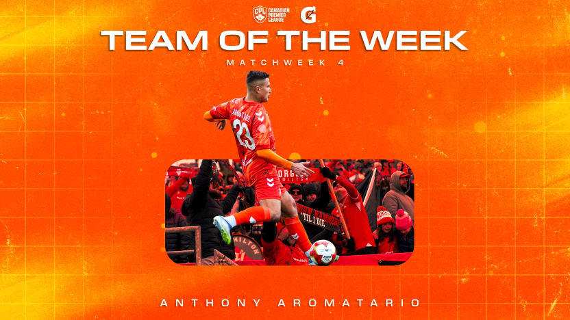 Aromatario Named to Gatorade Team of the Week (Week 4)