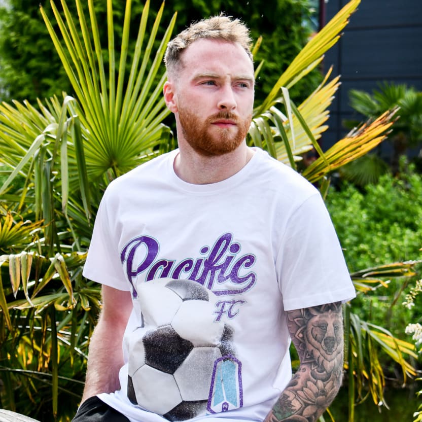 White Retro P/C Shirt