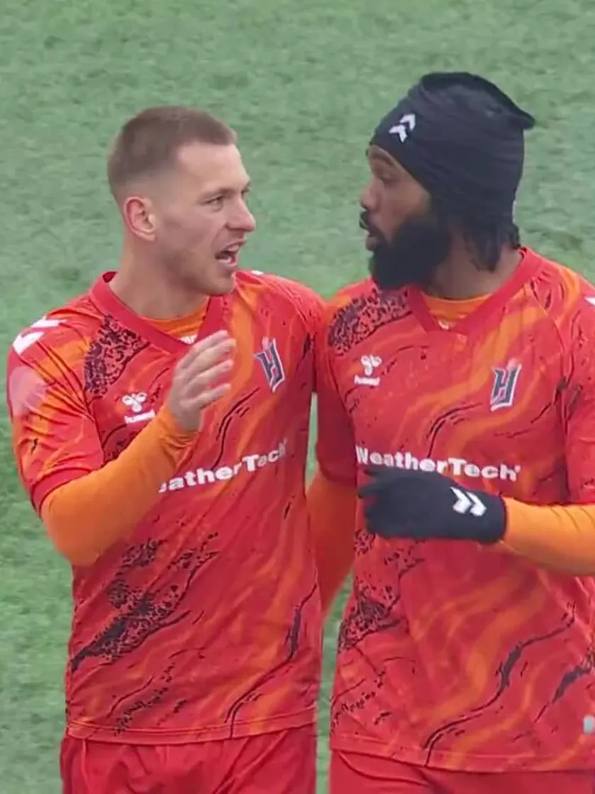 Brian Wright scores the first goal of the 2026 season