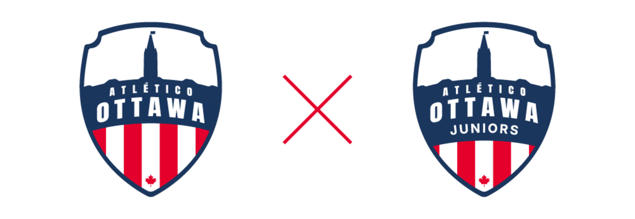 Atletico Ottawa and Atletico Ottawa Juniors Logos