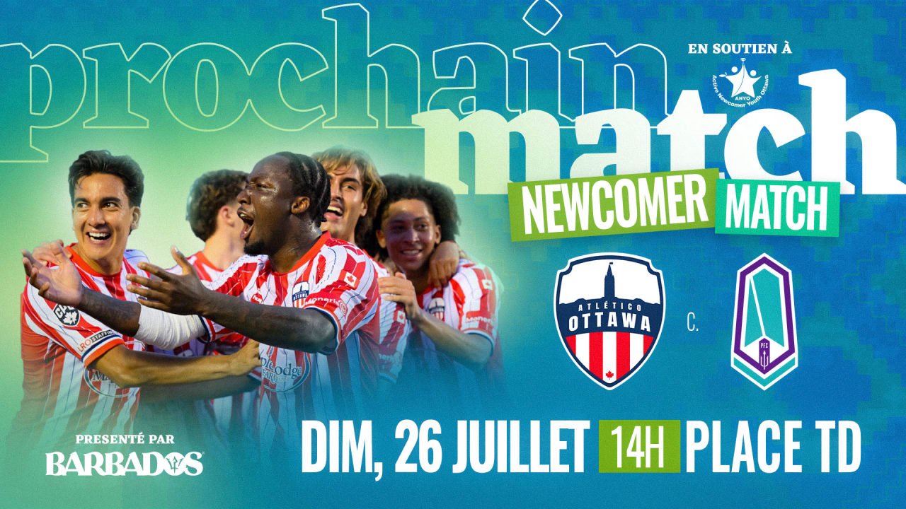 Notre prochain match à domicile est le 26 juillet 2026