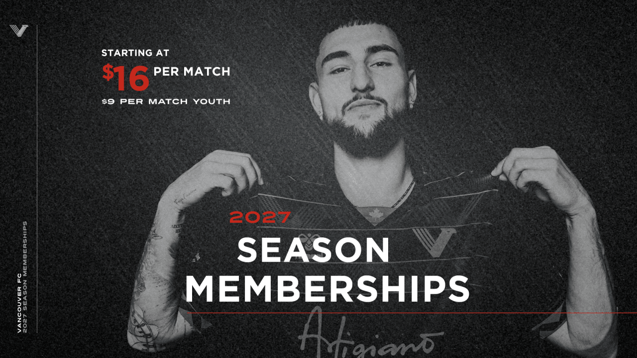 2027 Season Memberships