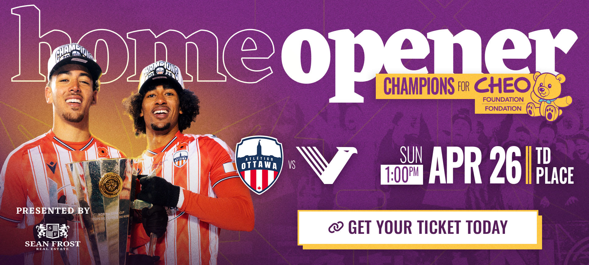 Home Opener Game Graphic