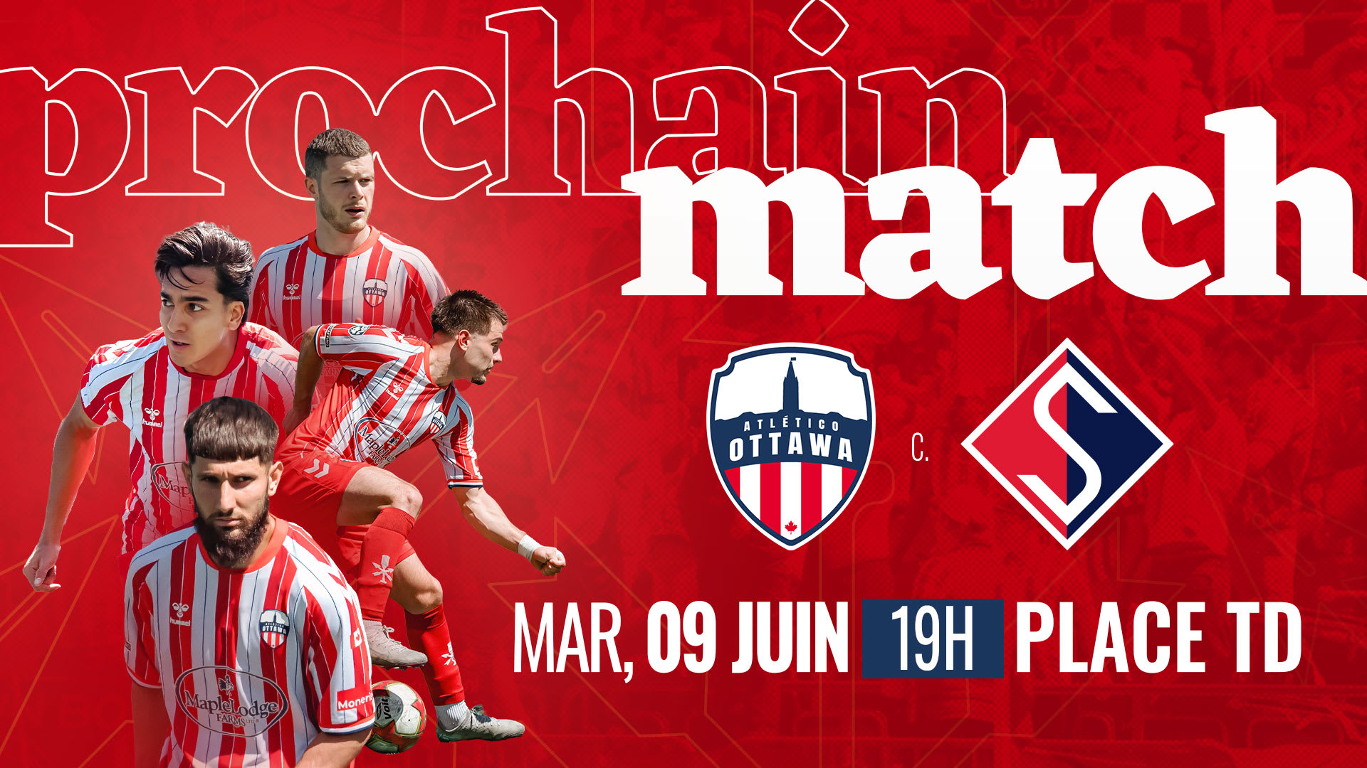 Prochain match à domicile d'Atletico est le 9 juin