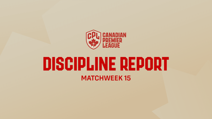 Discipline Report: Matchweek 15