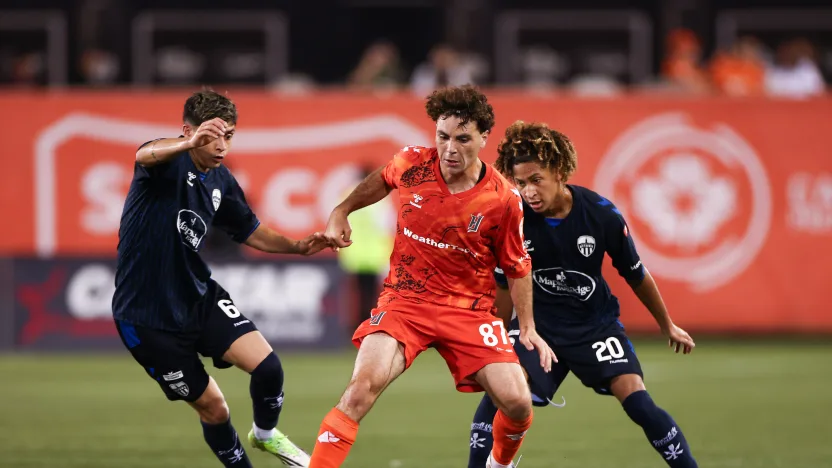Maxime Bourgeois Named Maple Lodge Farms Player of the Week (Matchweek 21)