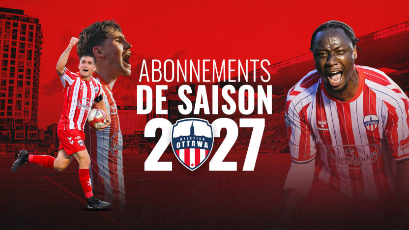 Le futur canadien : les abonnements pour la saison 2027 sont maintenant en vente! 