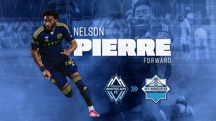 Halifax Wanderers acquire Nelson Pierre on loan from Vancouver Whitecaps