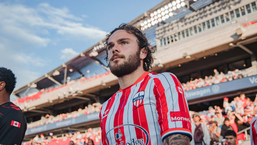 Atlético Ottawa's Nicolas Fleuriau Chateau named August's Player of the Month