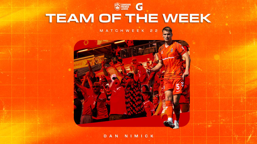Nimick Named to Gatorade Team of the Week (Matchweek 22)
