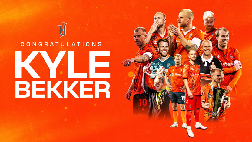 Forge FC Captain Kyle Bekker Announces Retirement from Professional Soccer