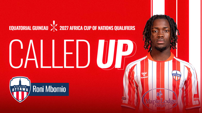 Atlético Ottawa defender Roni Mbomio joins Equatorial Guinea for AFCON Qualifiers