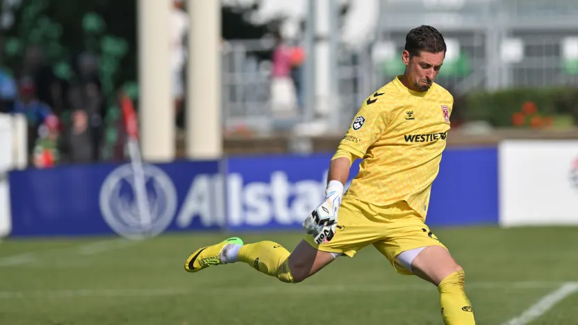 Nathan Ingham named September's Allstate CPL Goalkeeper of the Month