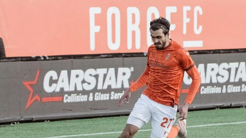 Former Forge attacker Marcus Caldeira earns CanMNT call-up