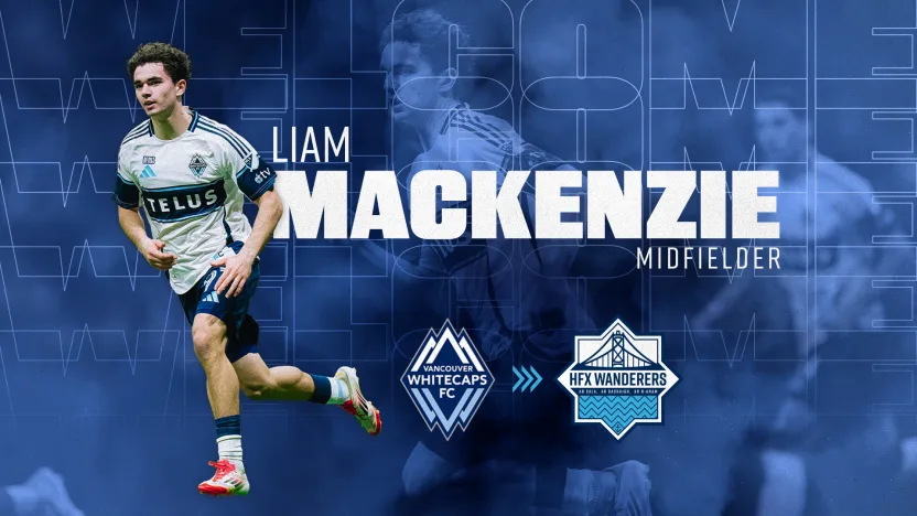 Wanderers acquire Liam Mackenzie on loan from Vancouver Whitecaps