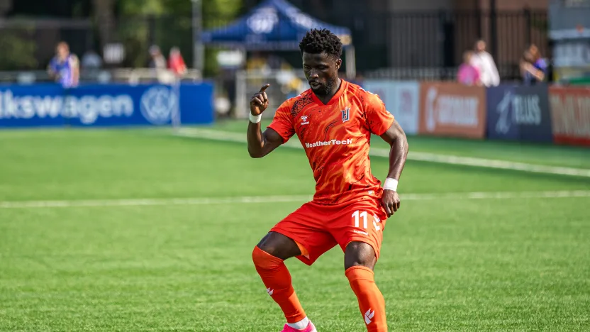 MILTON: Ampomah stars as Forge FC strengthens hold on first place