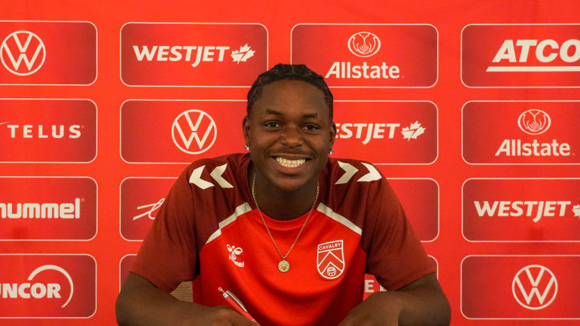 Cavalry FC Signs Midfielder Micah Hyatt to Development Contract  